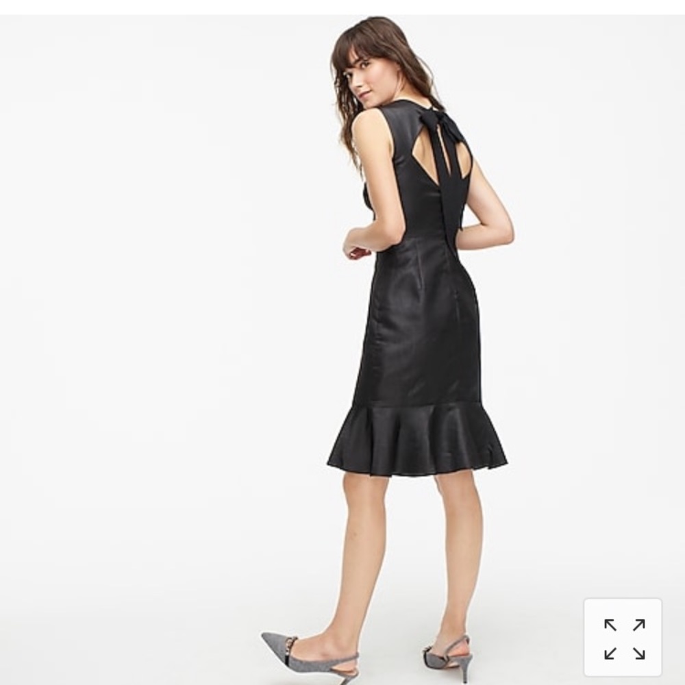 J.Crew Ruffle hem sheath dress